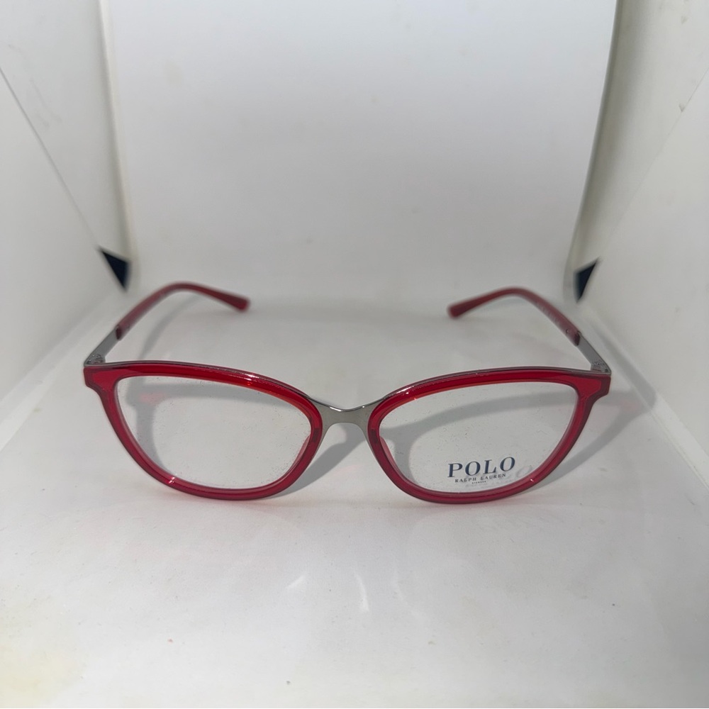 Polo by Ralph Lauren Women's Glasses in Vibrant Red